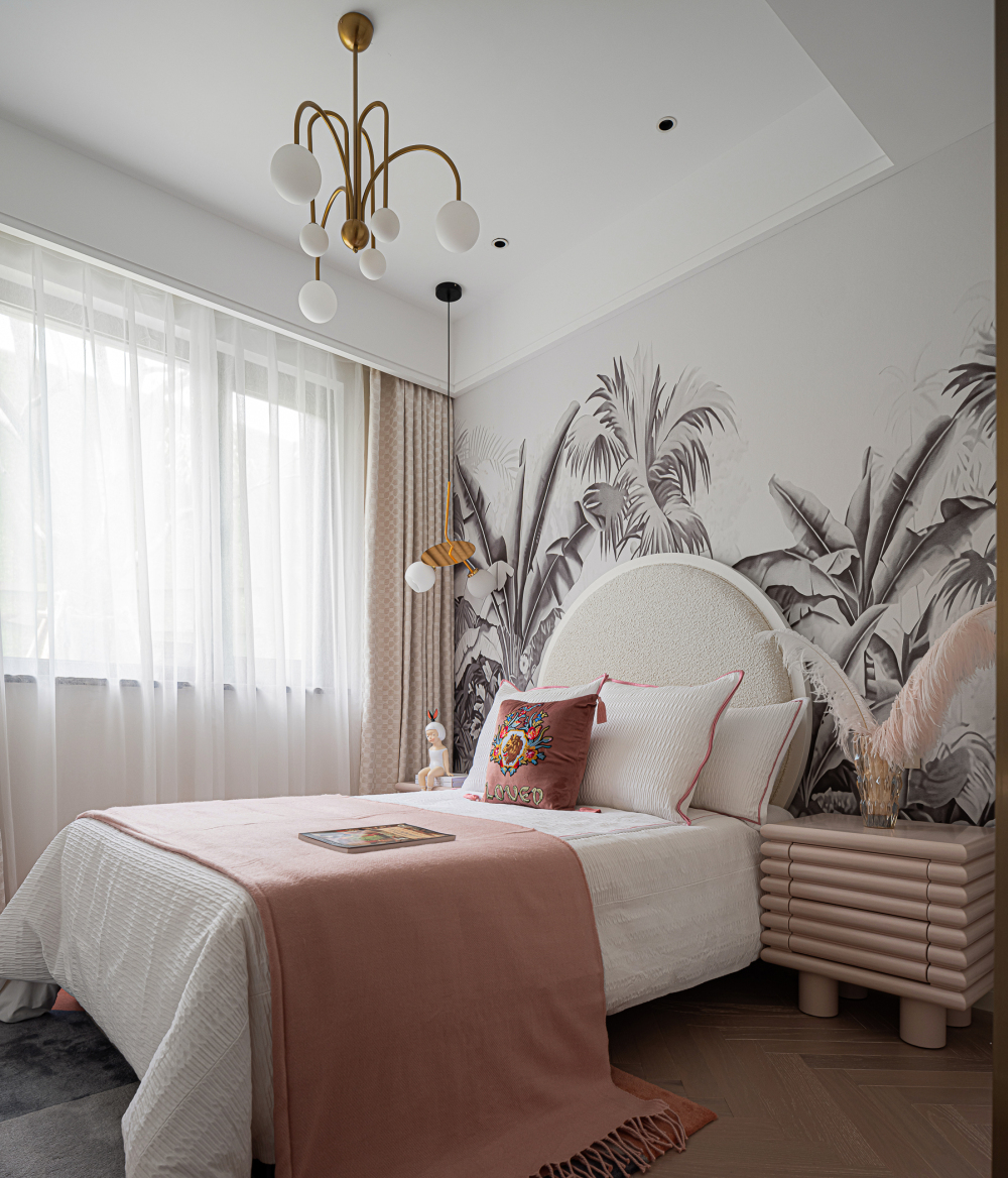 现代轻奢风格室内设计家装案例-儿童房 现代轻奢风格室内设计家装案例-儿童房