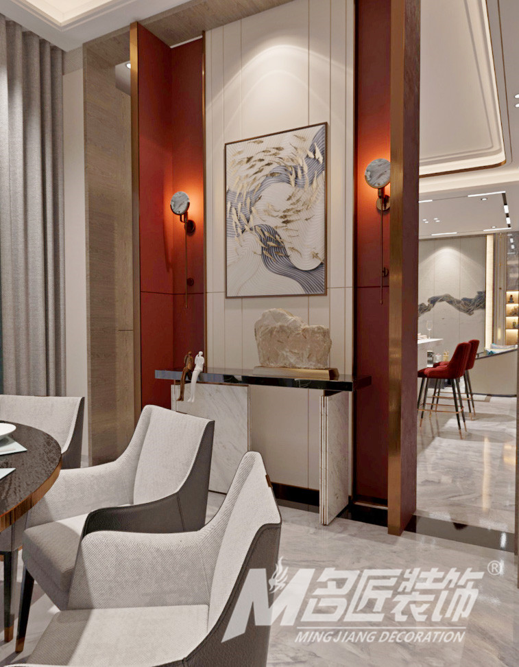 别墅大宅装修设计-简餐区 别墅大宅装修设计-简餐区