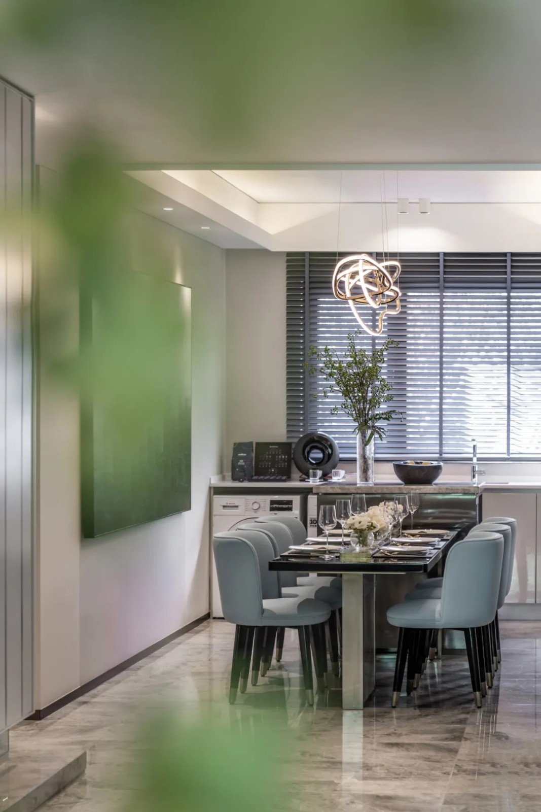 现代简约风格室内设计家装案例-餐厅 现代简约风格室内设计家装案例-餐厅