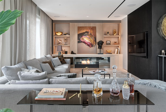 佛山装修公司北欧风格复式装修效果图-客厅 佛山装修公司北欧风格复式装修效果图-客厅