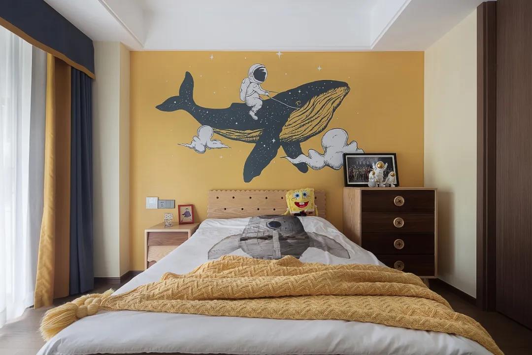 现代简约风格室内家装案例效果图-儿童房 现代简约风格室内家装案例效果图-儿童房