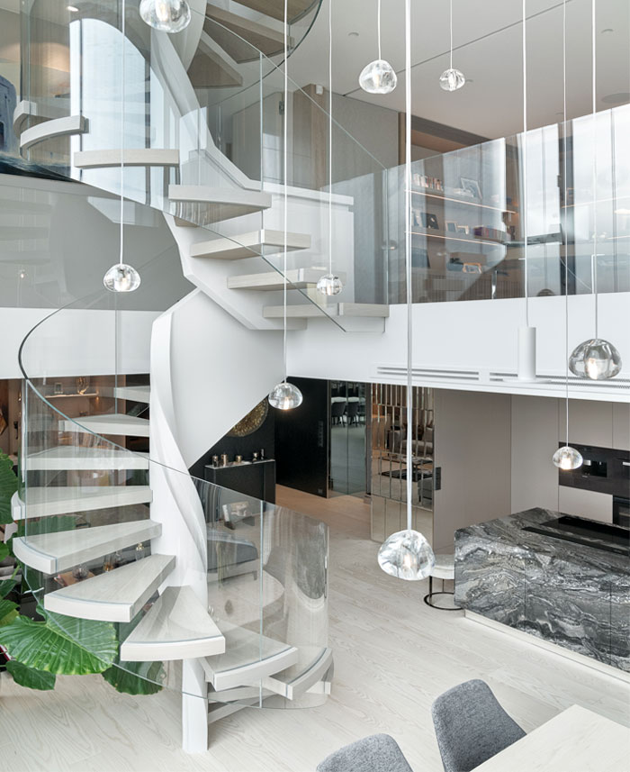 佛山装修公司北欧风格复式装修效果图-楼梯 佛山装修公司北欧风格复式装修效果图-楼梯