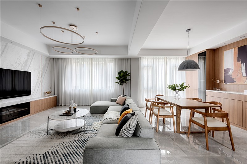 装修案例北欧风格室内装修效果图-客餐厅 装修案例北欧风格室内装修效果图-客餐厅