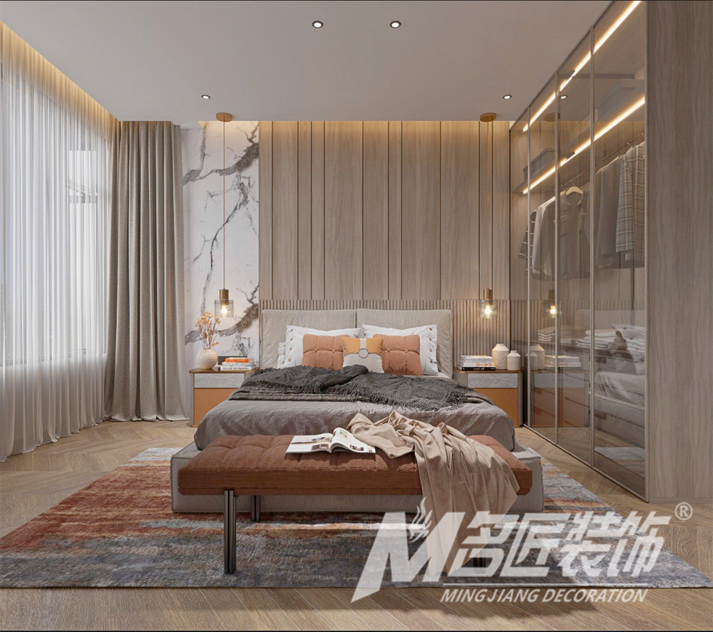 别墅大宅装修设计-次卧 别墅大宅装修设计-次卧