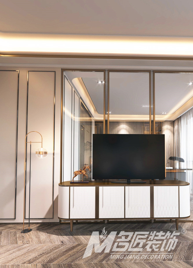 别墅大宅装修设计-主卧电视背景墙 别墅大宅装修设计-主卧电视背景墙