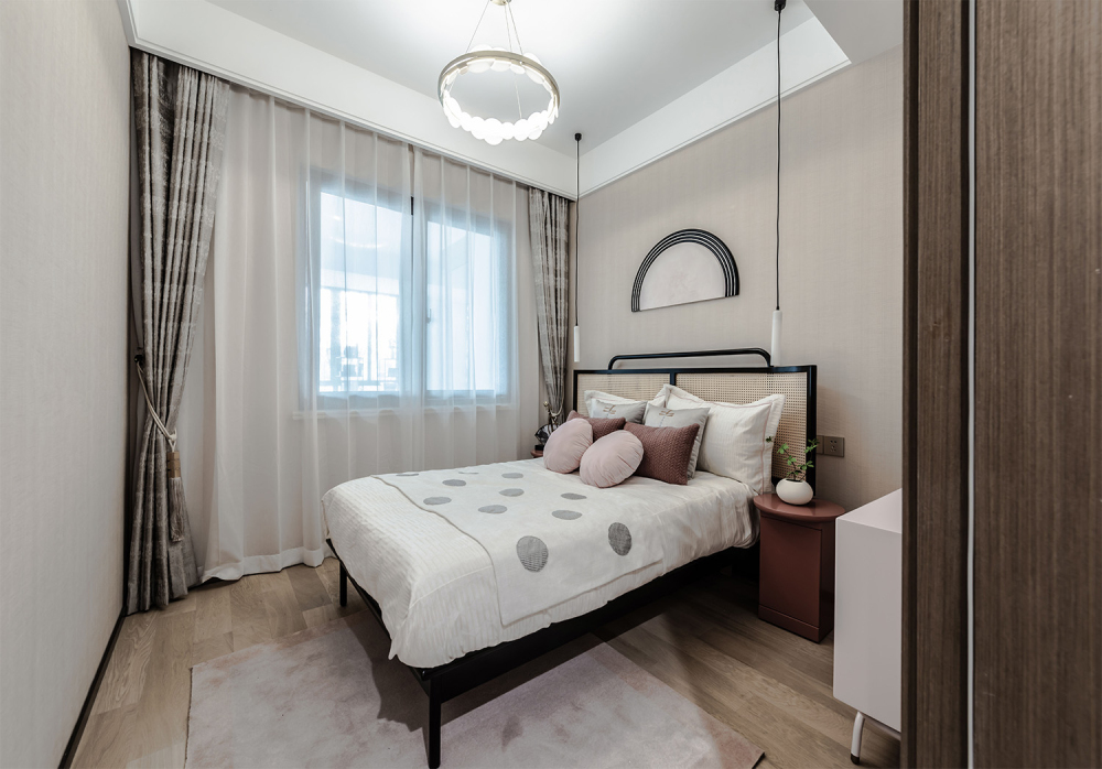 新中式风格室内设计家装案例-次卧 新中式风格室内设计家装案例-次卧