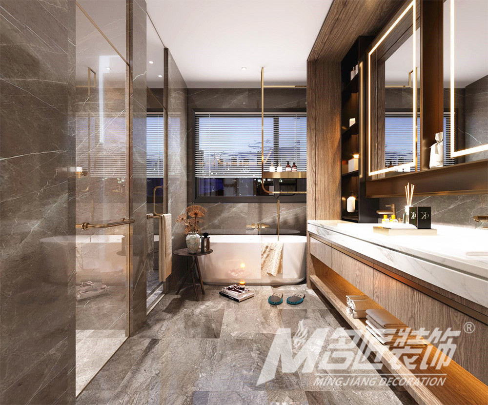 别墅大宅装修设计-主卧卫生间 别墅大宅装修设计-主卧卫生间