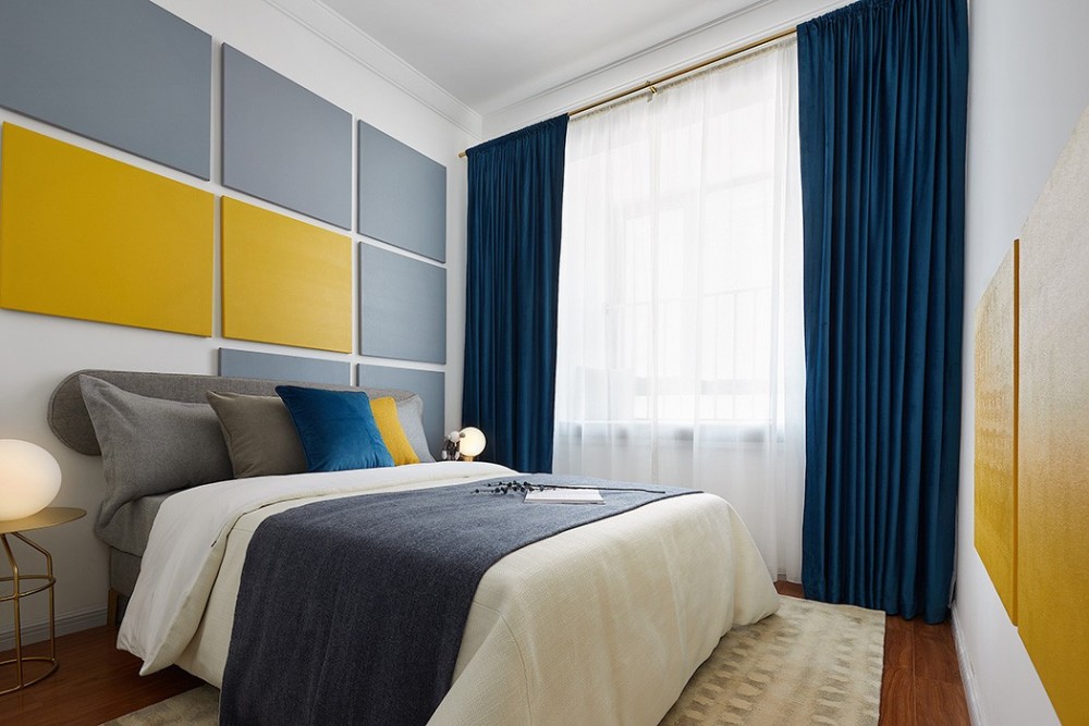 摩登轻奢风格室内家装案例效果图-客卧 摩登轻奢风格室内家装案例效果图-客卧