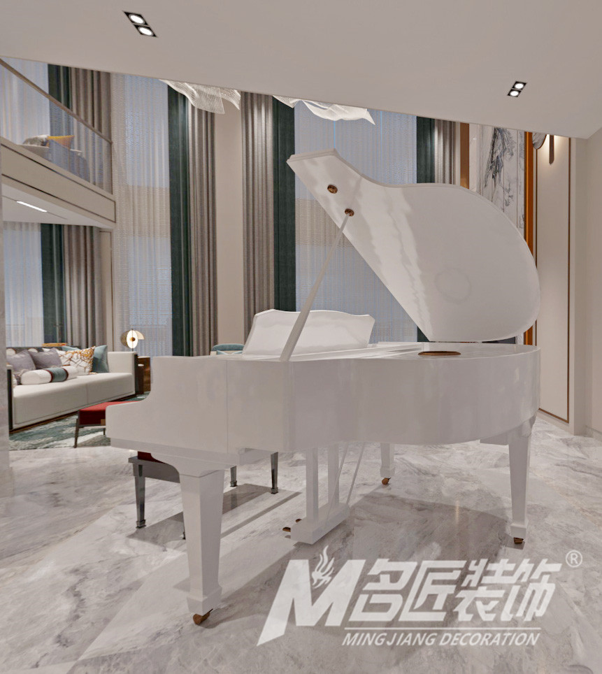 别墅大宅装修设计-琴室 别墅大宅装修设计-琴室